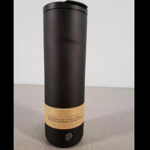 20oz Starbucks matte black vacuum hot tumbler